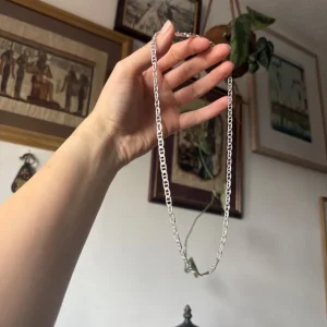 925 italian silver anchor necklace