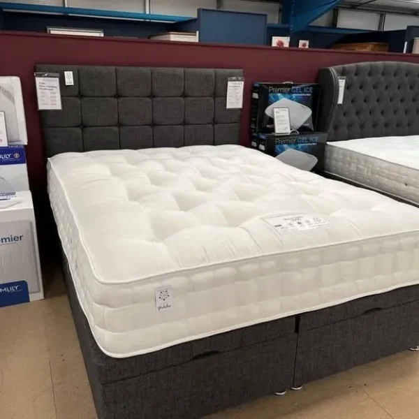 Double Divan Bed with Mattress – Ready to Use