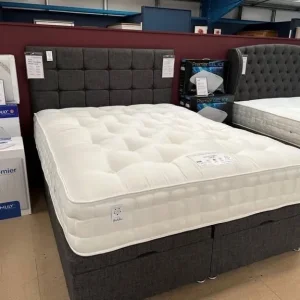 Double Divan Bed with Mattress – Ready to Use