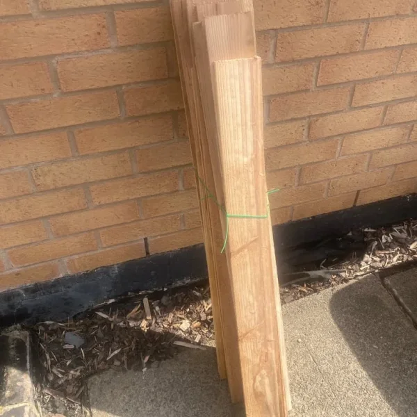 Planter wood boards