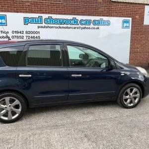 2011 Nissan Note 1.4 N-TEC 5DR Manual MPV Petrol Manual