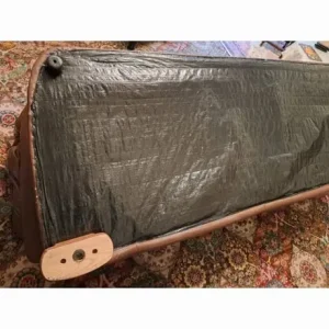 Leather Settee - Image 4