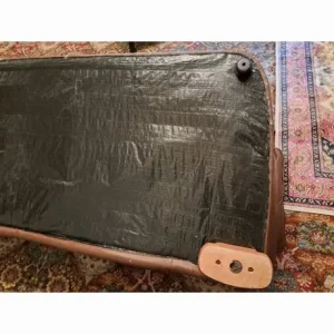 Leather Settee - Image 5