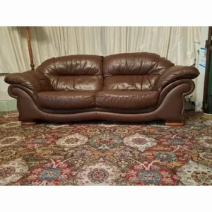 Leather Settee