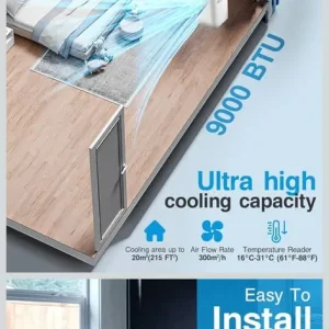 MAXELLA 9,000BTU REFRIGERATED AC - Image 4