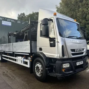 2013 IVECO EUROCARGO 180E25 CRANE VEHICLE