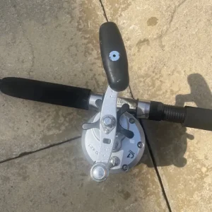 Boat fishing rod and reel