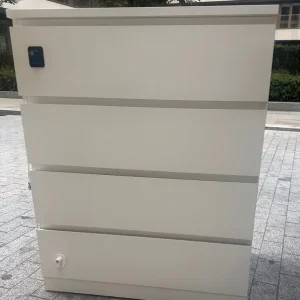 Ikea Malm chest of 4 drawers white