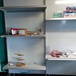 METAL SHELVES VERY STRONG THE PAIR - Image 4