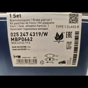 Audi front brake discs and pads - Image 2