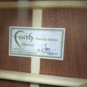 Faith Mercury Natural Series guitar - Image 4
