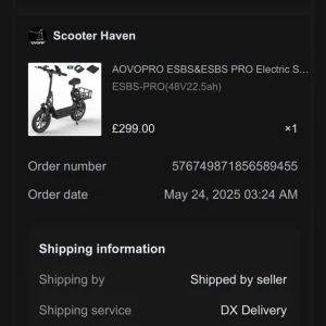 E Scooter w Seat - Image 3