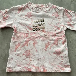 Girls marble effect T-Shirt