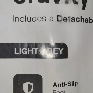 Light grey folding garden sun loungers - Image 3