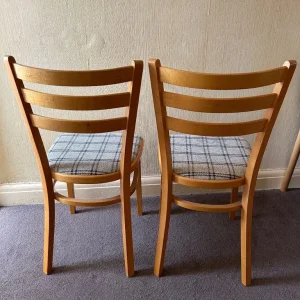 Pair of Vintage Dining Chairs - Image 4