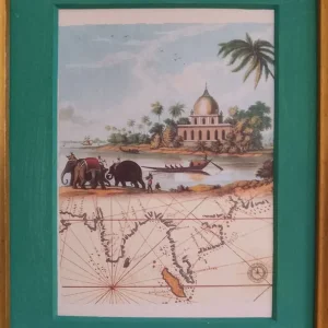 Framed picture in ornate gold frame - Image 2