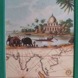 Framed picture in ornate gold frame - Image 3