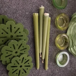 Lime green home cushion accessory bundle - Image 3