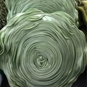 Lime green home cushion accessory bundle - Image 4