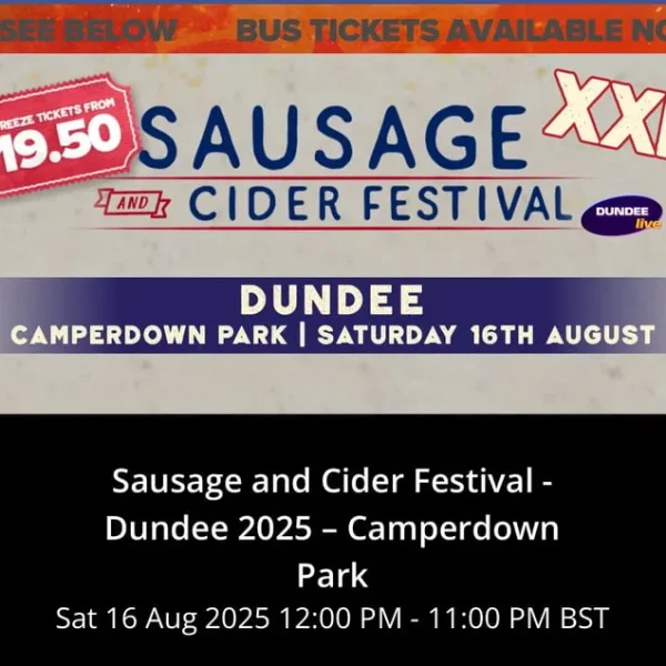 Sausage & Cider Festival tickets