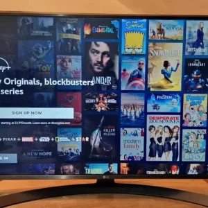 LG 43 Inch 4K Smart TV with WiFi and Remote - Image 2