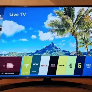 LG 43 Inch 4K Smart TV with WiFi and Remote