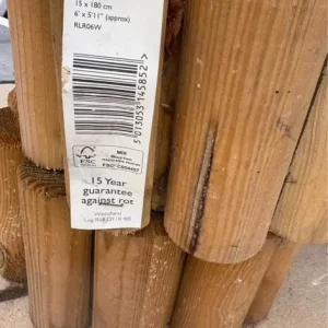 Wooden border roll - Image 2