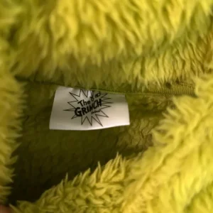 Oversized Fluffy Grinch Lounge Hoodie - Image 6
