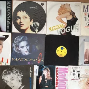 Madonna LPs and 12" singles collection