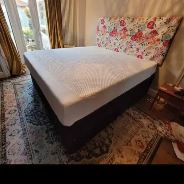 Tempur Superking Mattress with Divan Base and Headboard