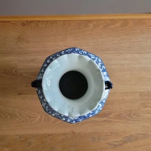 Antique Blue & White Chinese Vase - Image 6