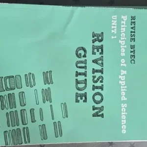 Book BTEC Level 1 Award Unit 1 Revision Guide and Workbook