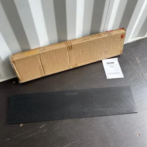 VEVOR 1.2" Rise Cutable Threshold Ramp for Wheelchair and Scooter