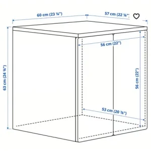 Ikea Smastad/Platsa cabinet - Image 4