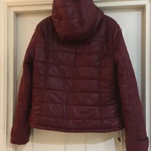 Primark ladies burgundy anorak size 12 - Image 4