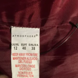 Primark ladies burgundy anorak size 12 - Image 7