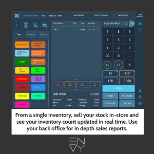 Full Touchscreen EPOS System with Printer, Cash Drawer and Software - Image 5
