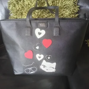 LADIES CAT HANDBAG BY KARL LAGERFELD
