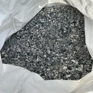 Stone chippings just under half ton bag