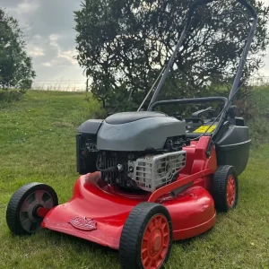Rover 18” cut heavy duty alloy deck lawnmower 5hp Briggs engine