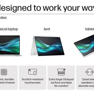 HP Elite x360 1040 G11 14-inch with touchscreen and privacy screen - Image 3