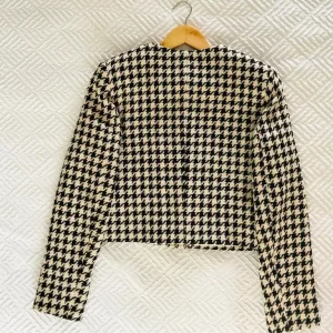 Womens Jacket Smart Dogtooth Design Size 8 New With Tags Never Worn - Image 5