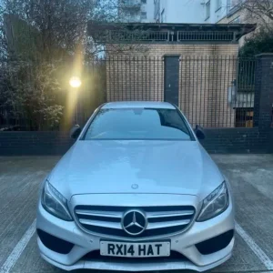 Mercedes-Benz C220d AMG Line 2014, Iridium Silver, 4-door saloon - Image 3