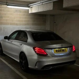 Mercedes-Benz C220d AMG Line 2014, Iridium Silver, 4-door saloon - Image 7