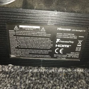 65 inch Hisense TV