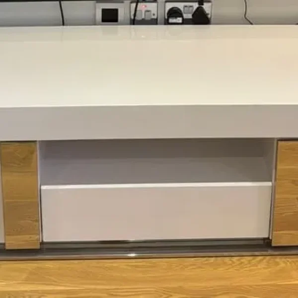 White TV Unit