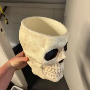 Skull Halloween Candy Bowl