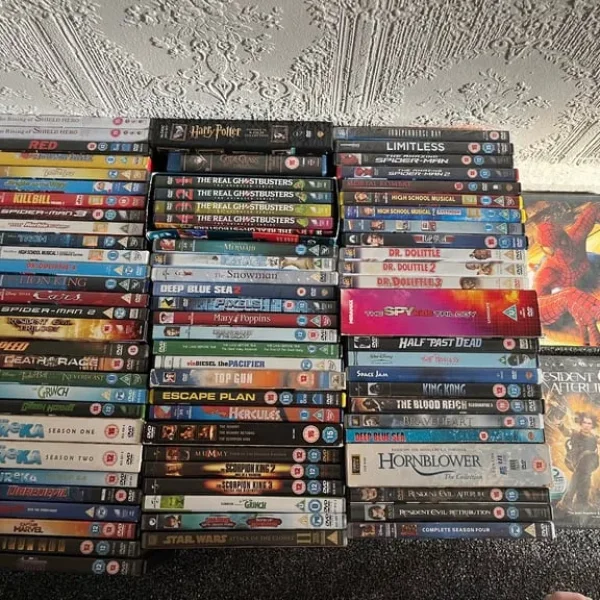 Mixed DVD’s, some are sealed