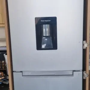 Logic frost free fridge freezer, Samsung washing machine, 2-seater sofa and swivel chair - Image 4