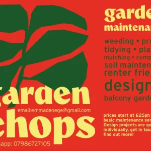 Garden maintenance and balcony gardening help